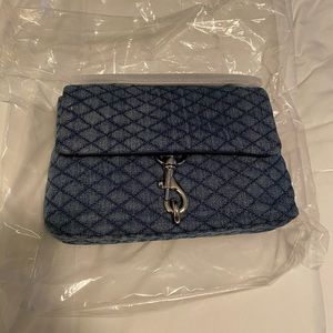 Rebecca Minkoff Quilted Denim Edie Crossbody Bag